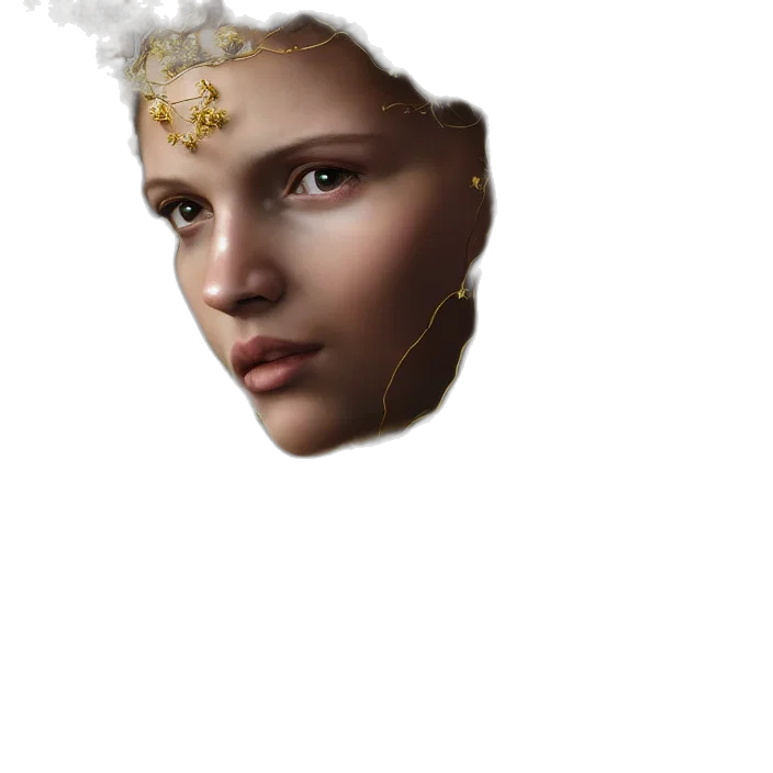 crown, face, jewelry, mask transparent PNG cut-out