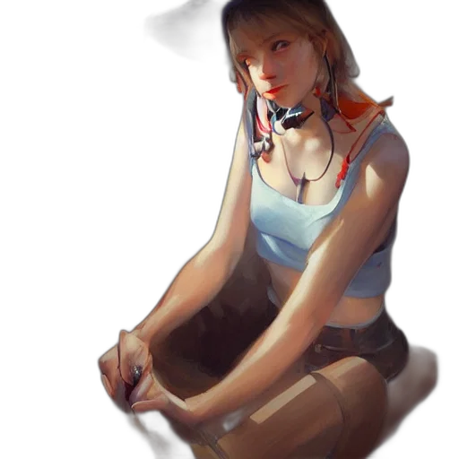 jewelry, dress, staff, face transparent PNG cut-out