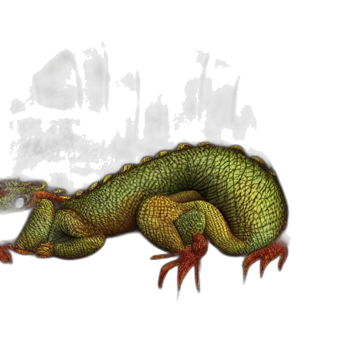 dragon, creature, animal, concept art transparent PNG cut-out