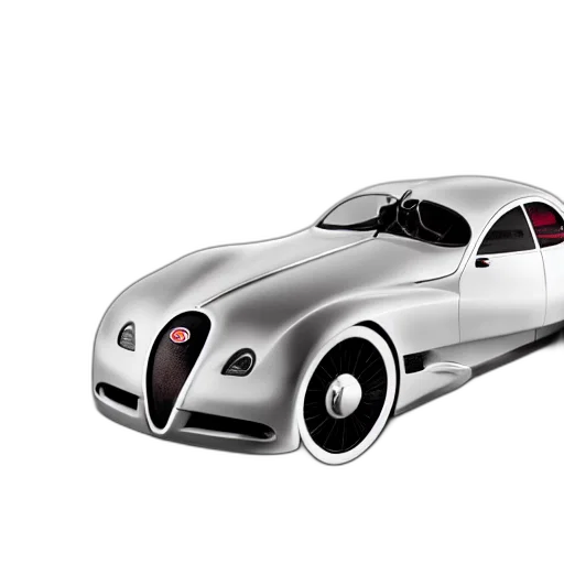 car, 3d render, concept art, photorealistic transparent PNG cut-out