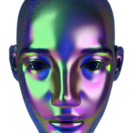 face, mask, robot, crown transparent PNG cut-out