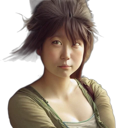 hat, hair, face, mask transparent PNG cut-out