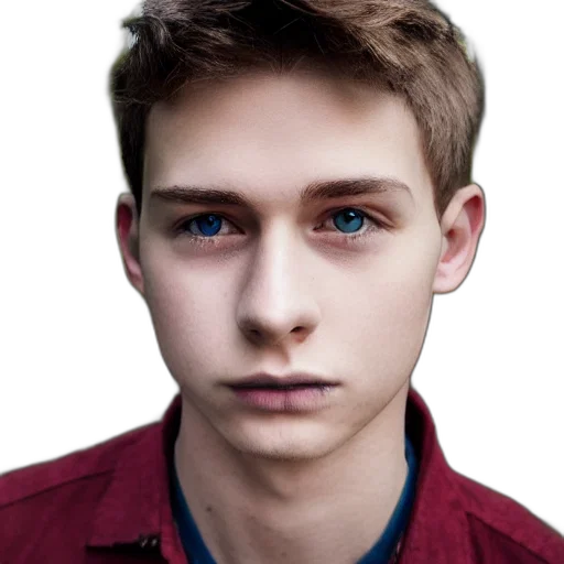 face, hair, creature, robot transparent PNG cut-out