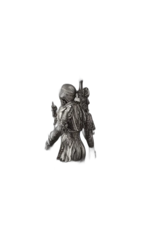 staff, weapon, robot, creature transparent PNG cut-out