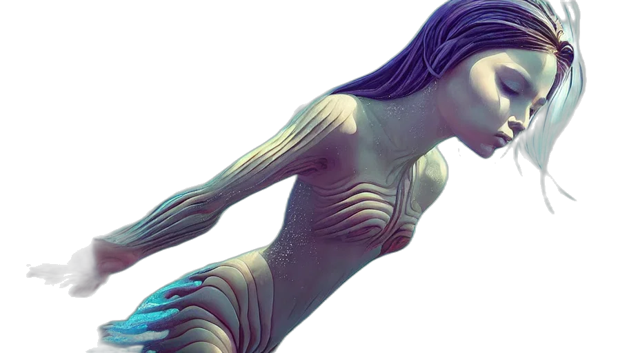 creature, jewelry, dress, robot transparent PNG cut-out