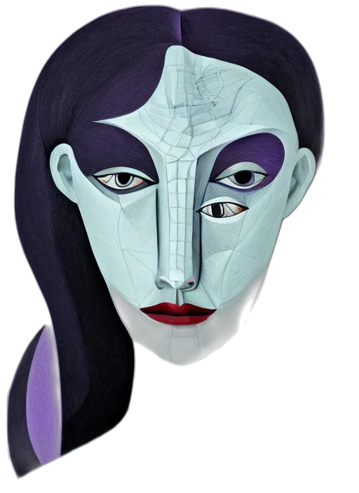 mask, face, jewelry, creature transparent PNG cut-out