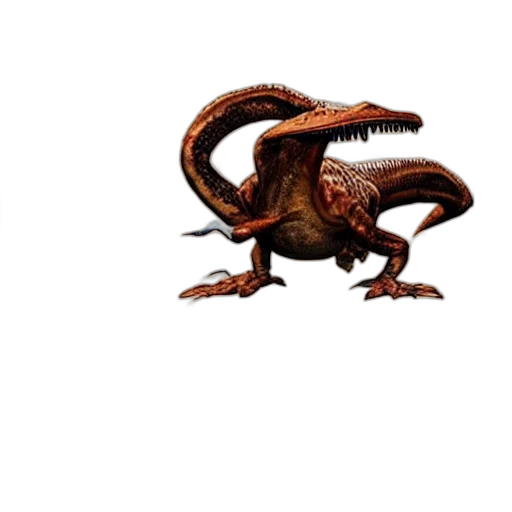 dragon, creature, animal, staff transparent PNG cut-out