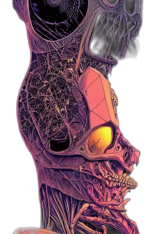 mask, face, robot, crown transparent PNG cut-out