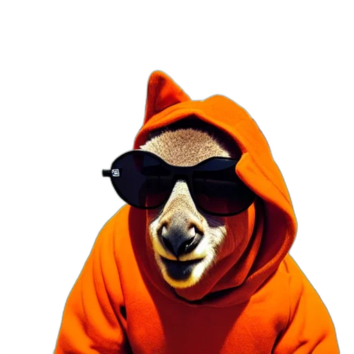 animal, jacket, mask, creature transparent PNG cut-out