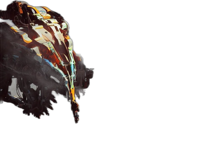 mask, crown, weapon, hair transparent PNG cut-out