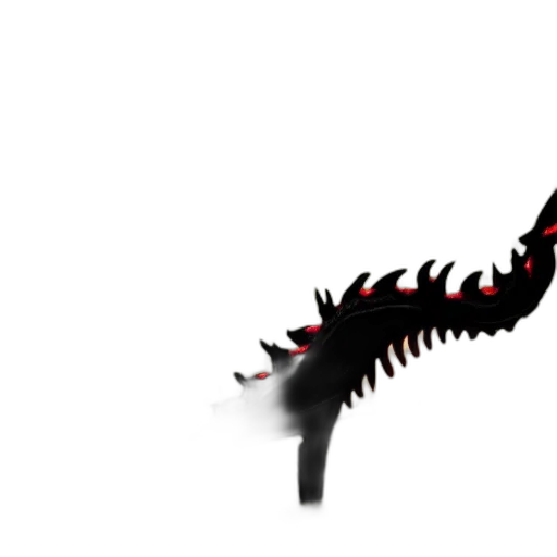 dragon, creature, weapon, animal transparent PNG cut-out