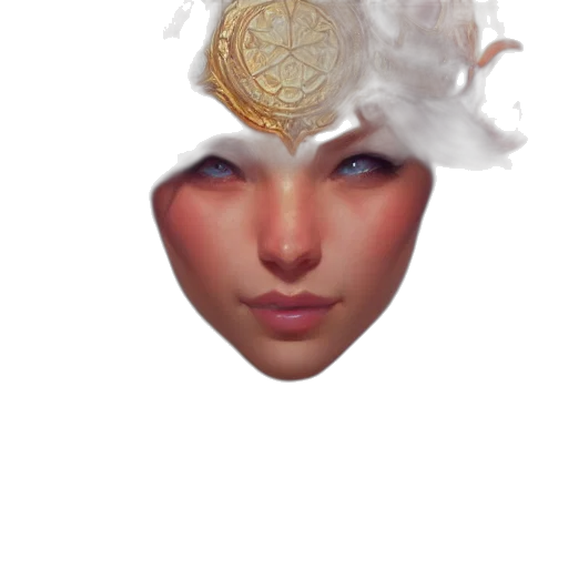 crown, face, mask, hat transparent PNG cut-out