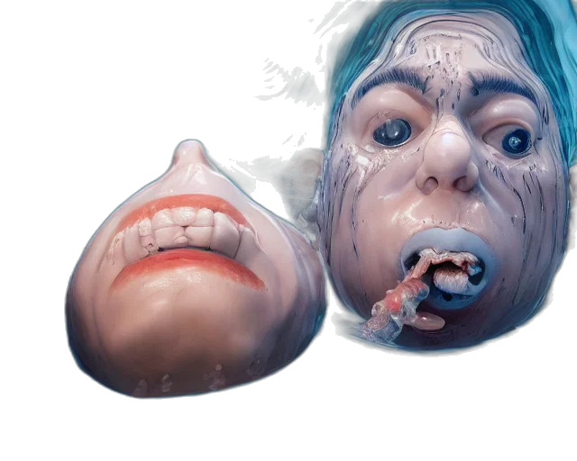 mask, face, creature, concept art transparent PNG cut-out