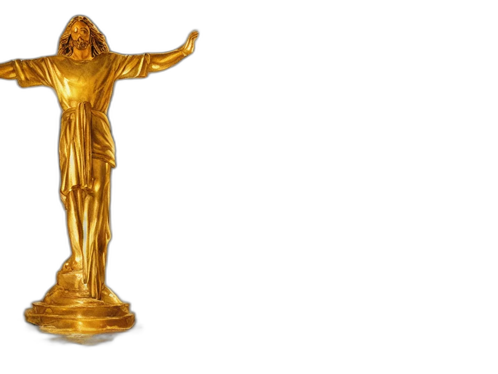 sword, 3d render, golden, watercolor transparent PNG cut-out