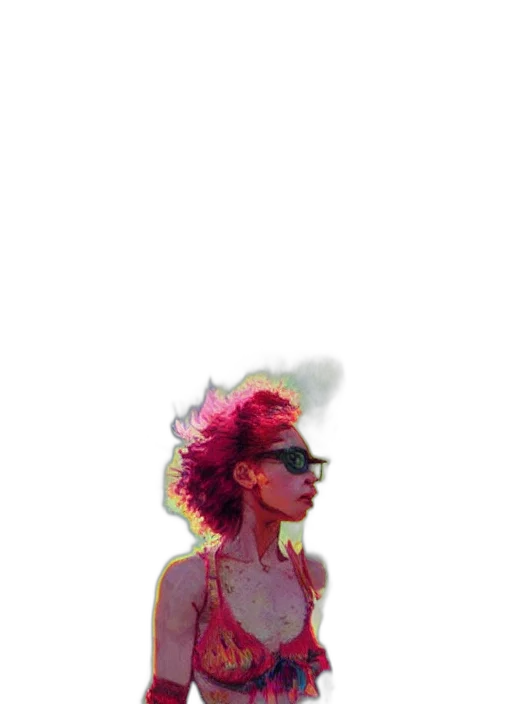 crown, dress, staff, hair transparent PNG cut-out