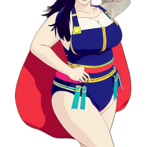 dress, staff, anime, concept art transparent PNG cut-out