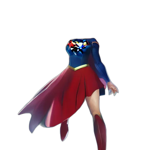 dress, mask, staff, concept art transparent PNG cut-out