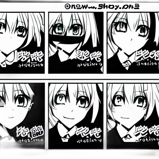 anime, cartoon, comic book art, monochrome transparent PNG cut-out