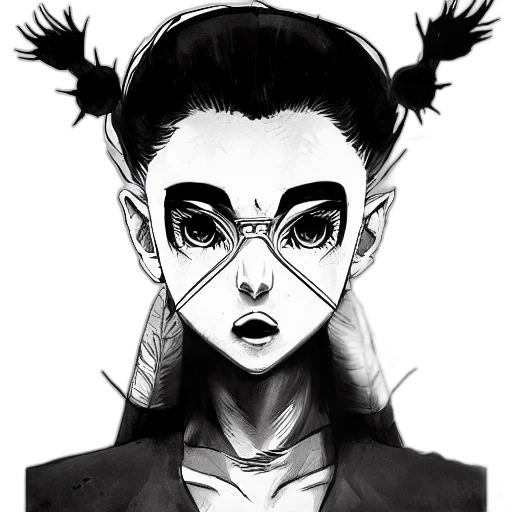 mask, face, creature, staff transparent PNG cut-out