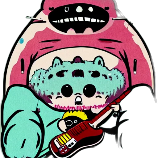 creature, staff, cartoon, concept art transparent PNG cut-out