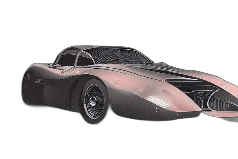 car, 3d render, concept art, photorealistic transparent PNG cut-out