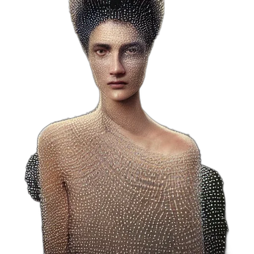 hair, hat, dress, face transparent PNG cut-out