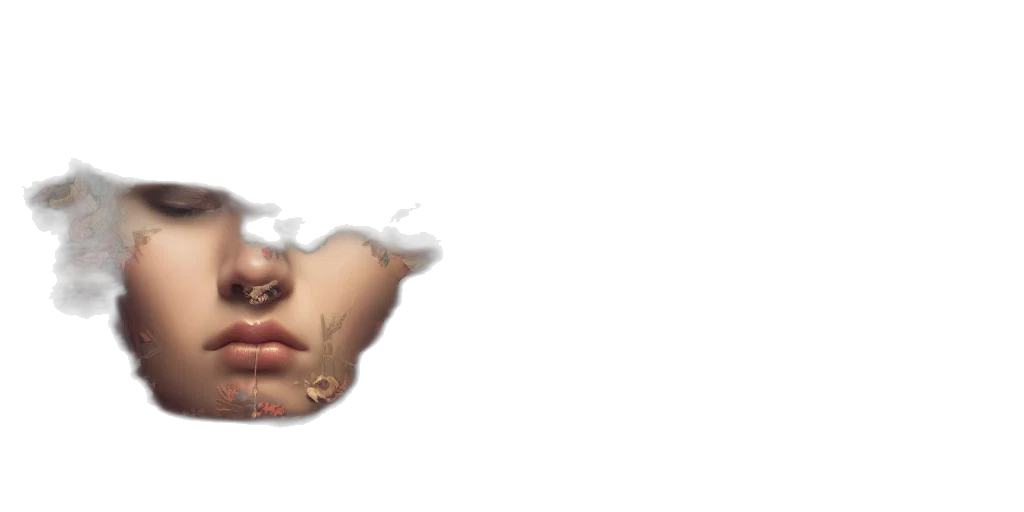 face, mask, shoes, creature transparent PNG cut-out