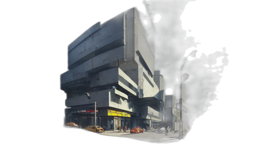 building, robot, weapon, concept art transparent PNG cut-out