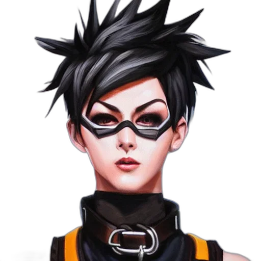 face, staff, mask, comic book art transparent PNG cut-out