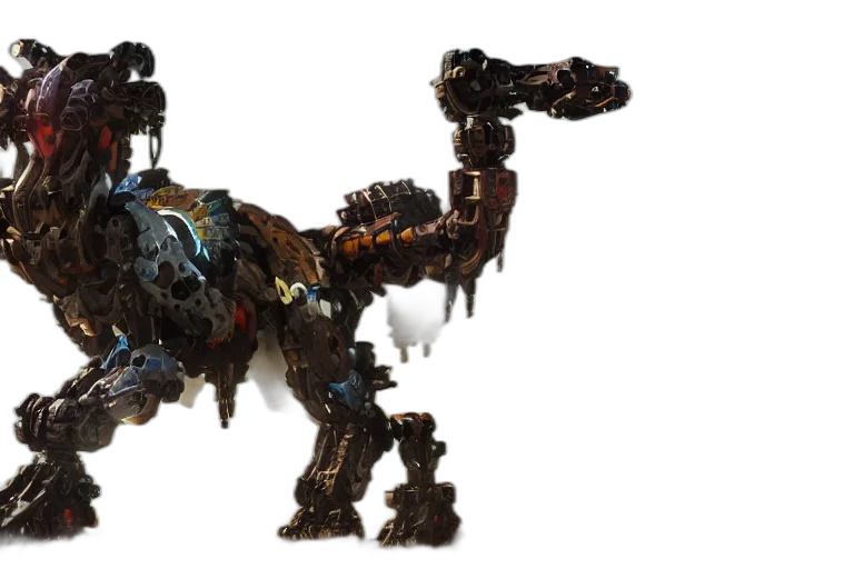 robot, animal, dragon, creature transparent PNG cut-out