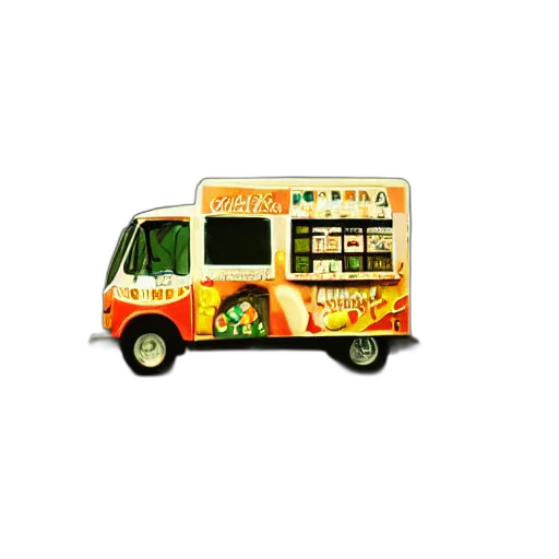 food, car, staff, pixel art transparent PNG cut-out