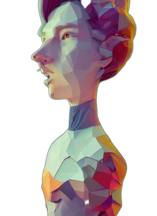 robot, face, mask, crown transparent PNG cut-out