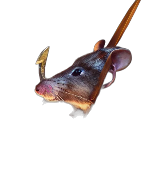animal, staff, hat, crown transparent PNG cut-out