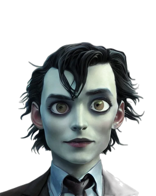 face, mask, creature, concept art transparent PNG cut-out