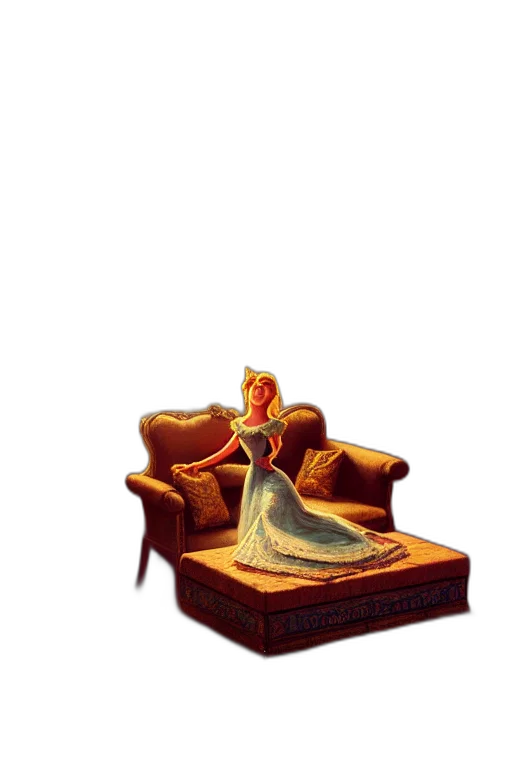 furniture, dress, crown, jewelry transparent PNG cut-out
