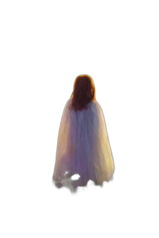 dress, hair, creature, jacket transparent PNG cut-out
