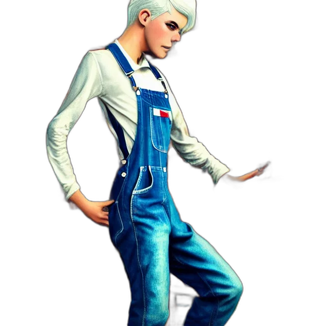 staff, jacket, concept art, 3d render transparent PNG cut-out