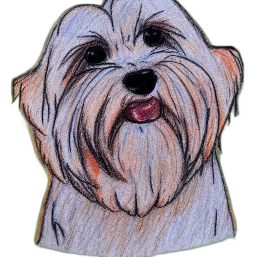 jacket, animal, watercolor, photorealistic transparent PNG cut-out