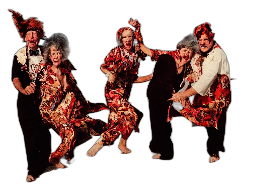 fire, couple, grandparents, years transparent PNG cut-out