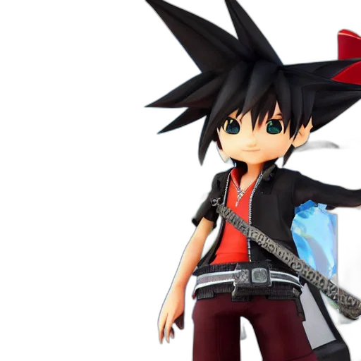 3d render, concept art, sora, destiny transparent PNG cut-out