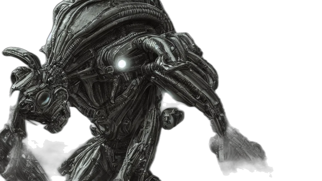 robot, creature, concept art, comic book art transparent PNG cut-out