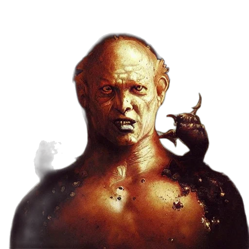 face, creature, animal, concept art transparent PNG cut-out