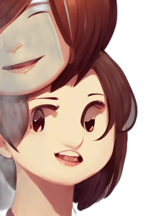 face, mask, creature, crown transparent PNG cut-out