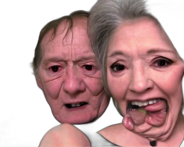 mask, face, 3d render, cursed transparent PNG cut-out