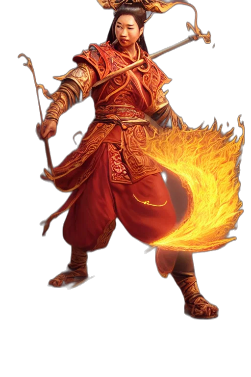 staff, dragon, fantasy art, concept art transparent PNG cut-out