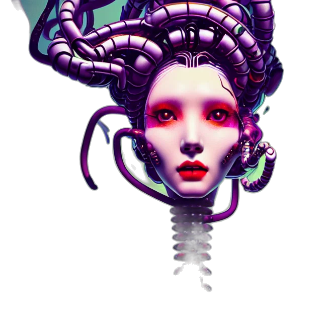 mask, creature, face, crown transparent PNG cut-out