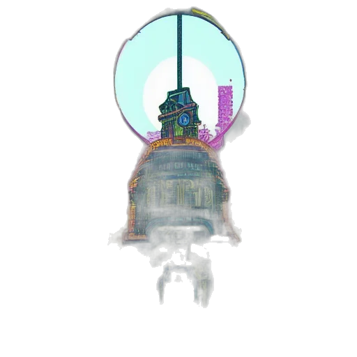 robot, crown, hat, bottle transparent PNG cut-out