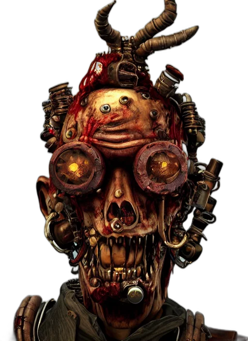 robot, face, mask, staff transparent PNG cut-out