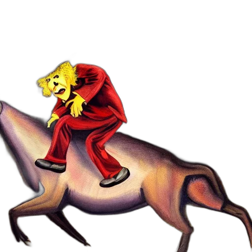 animal, dragon, creature, jacket transparent PNG cut-out