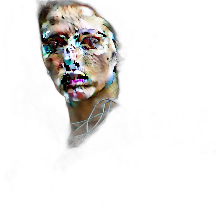 face, mask, creature, staff transparent PNG cut-out
